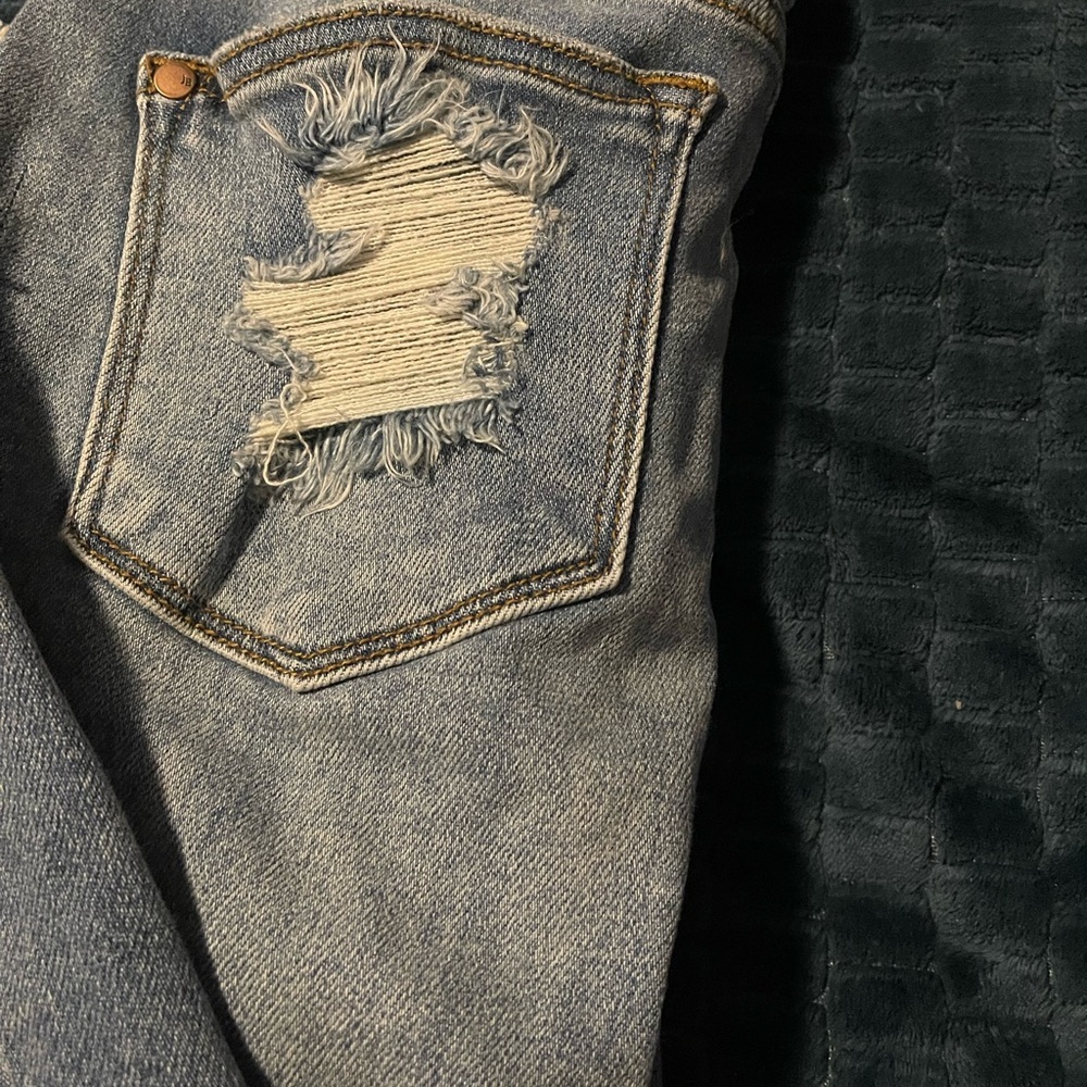 Judy Blue 3 Pairs Distressed Nwo tags Boyfriend Fit Size 1/25 - Picture 7 of 10